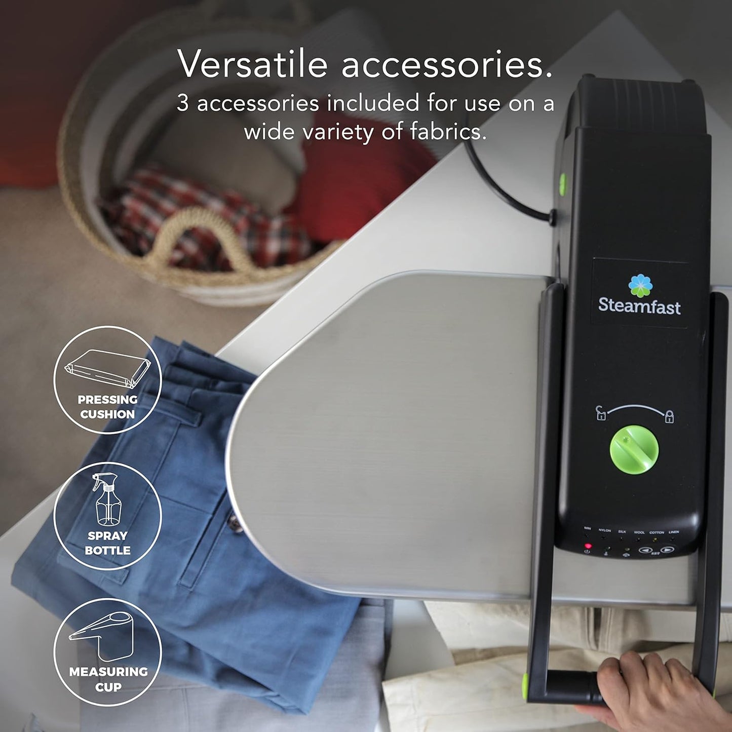 🧺 Cut Ironing Time in Half – SF-680 Power Press